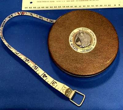 Vintage Lufkin Hi-Line Tape Measure 100 Feet Woven Non-Metallic. Saginaw MI • $24.99