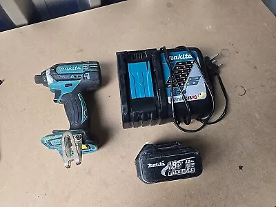 Makita DTD152Z 18v LXT Impact Driver With 3ah Charger And Battery • £50