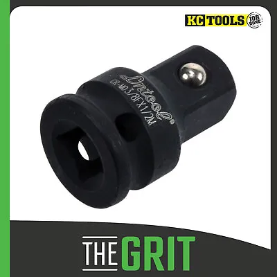 KC Tools 3/8  Dr Impact Socket Adaptor 3/8  Female To 1/2  Male | Black Cr-Mo |  • $17.95