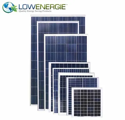 £35.99 • Buy Solar Panels Premium Quality PV Poly Photovoltaic Panel Connector Boat Caravan