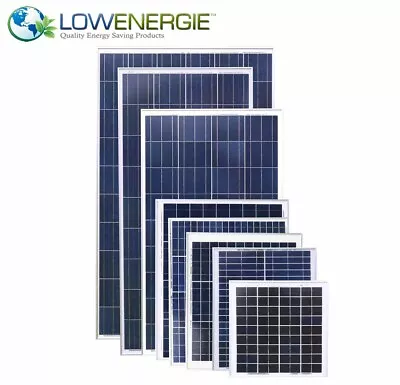 Solar Panels Premium Quality PV Poly Photovoltaic Panel Connector Boat Caravan • £31.99