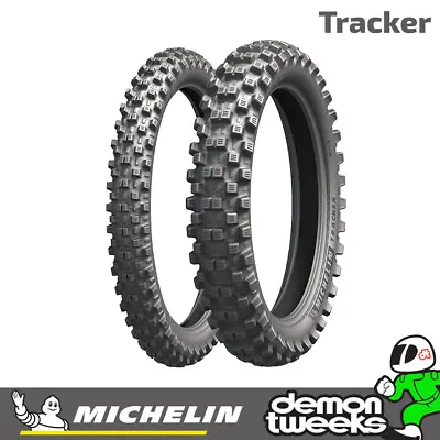 Michelin Tracker Motocross / MX / Bike Tyre - 110/100 18 64R TT Rear • $87.73