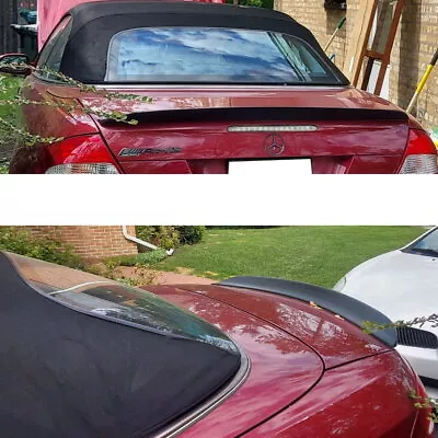 DUCKBILL 255Y REAR TRUNK SPOILER WING Fits 2003~2009 M Benz CLK Class W209 Coupe • $99