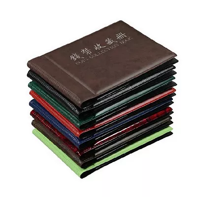 60 Coins Album Coin Money Penny Collecting Book Holders Collection Storag_~~ • $8.75