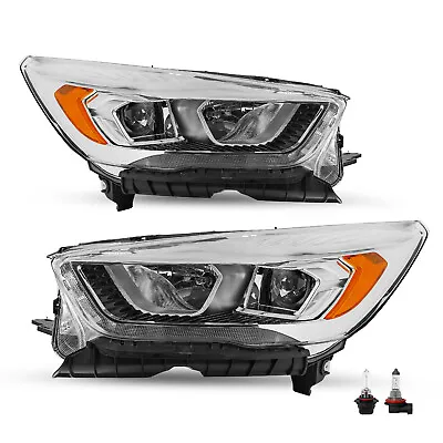 For 2017- 2019 Ford Escape Headlight Lamp With LED DRL Pair • $229.99