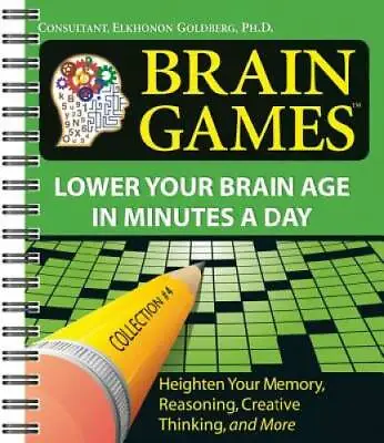 $4.08 • Buy Brain Games #4: Lower Your Brain Age In Minutes A Day (Brain Games (Num - GOOD