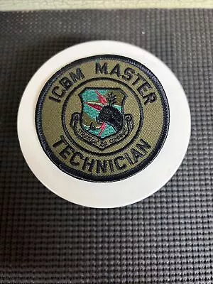 Vintage USAF Patch - ICBM Master Technician (Strategic Air Command) *Brand New* • $11.88