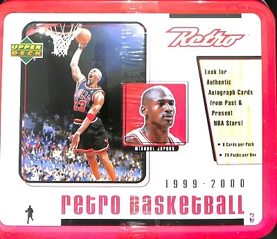 1999-2000 Upper Deck Retro Sealed Hobby Lunch Box Michael Jordan • $3499.99