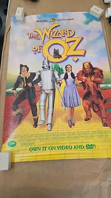 The Wizard Of Oz DVD Promotional Movie Poster • $13