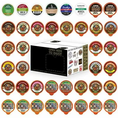 Crazy Cups Coffee  K-Cups 20 / 30 / 40 Pods GLUTEN/NUT FREE Lot Flavored Keurig • $42.99