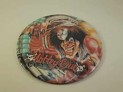 Motley Crue Dr. Feelgood Tour Vintage 1989 Badge Button Pin Pinback Heavy Metal • $9.99