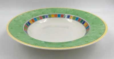 Villeroy & Boch Twist Alea Verde Rim Soup Bowl (s) Green Band • $17.99