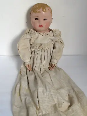 Martha Chase Stockinette Doll 20” Wearing Old Dress • $250