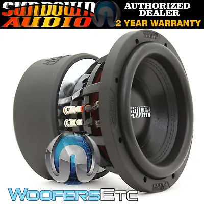 Sundown Audio X-8 V.3 D4 8  800w Rms Dual 4-ohm Car Subwoofer Bass Speaker New • $329.99