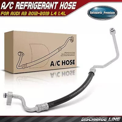 A/C Refrigerant Discharge Hose Line For Audi A3 Quattro Volkswagen Golf R GTI • $22.49