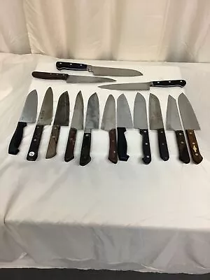 Japanese Vintage Kitchen Knife 14types Blade Length 6.29~7.08inch Hocho Nosyu • $172.59