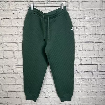Vera Bradley Pants Medium Green Womens Joggers Quilted Drawstring Sage F • $14.94