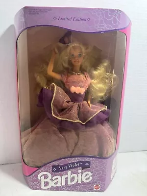 Vintage Barbie Doll Very Violet Nrfb 1992 Mattel 1859 Limited Edition • $26