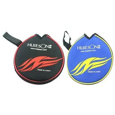 Table Tennis Racket Case Pong Bat Carry Bag Cover Hold 2 Paddles Table Tennis • £5.10