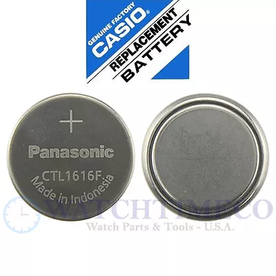 Panasonic CTL1616 CTL1616F Battery Casio G-Shock Pathfinder Wave Ceptor Pro Trek • $25.27