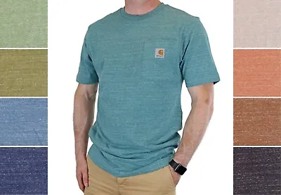 Carhartt Men's T-Shirt Loose Fit Short Sleeve Cotton Blended Single Pocket Tee • $23.99