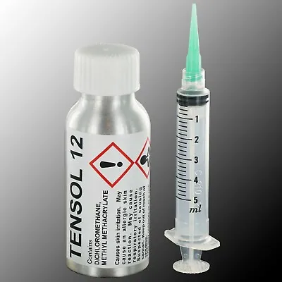 TENSOL 12 Acrylic Adhesive 50ml Bottle/Perspex Bonding Glue Cement • £7.49