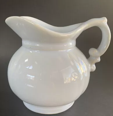 Vintage Light Blue McCoy Small Pottery Pitcher Lancaster Colony USA #7528 • $9.99