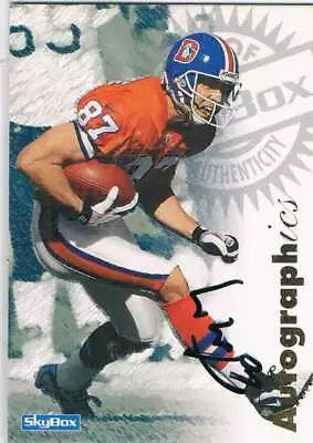 1997 Skybox Premium Autographics #42 Ed McCaffrey NM/MT Auto • $29.95