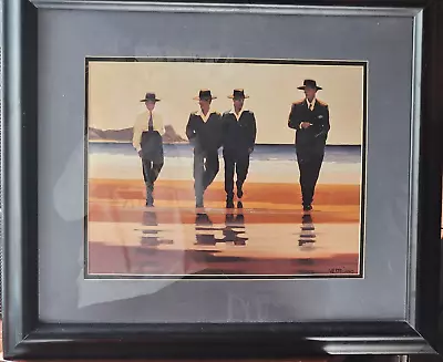  The Billy Boys  Signed By Jack Vettriano Matted & Framed Art Print 20  X 23.5  • £60.72