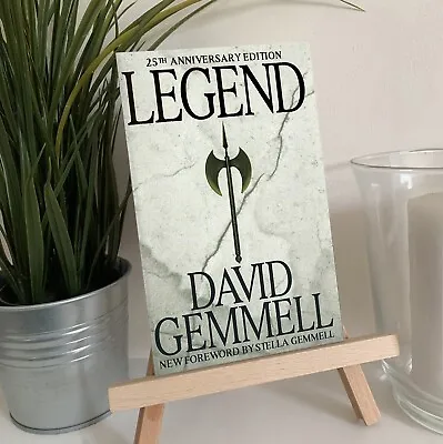 Legend David Gemmell Book Gift Genuine Cover Mounted Art With Easel • £14.99