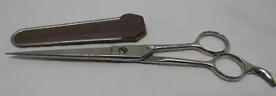 Vintage PREMIER GRIP-KUT  7 Inch Barber Scissors MADE IN THE U.S.A. Right-Handed • $15.95