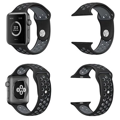 $7.75 • Buy For Apple Watch IWatch Sports Band Strap Series 8 7 6 5 4 3 2 SE 38 40 42 44 45