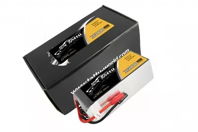£289 • Buy Tattu 16000mAh 30C 22.2V 6S Lipo Battery Pack With AS150+AS150 Plug