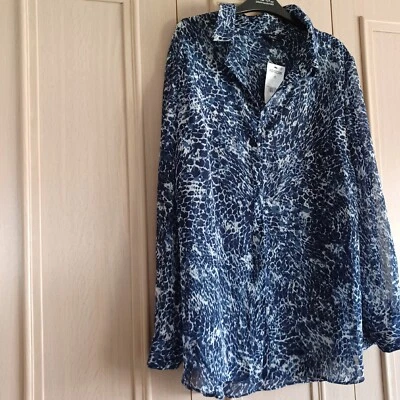 £13.50 • Buy Women Next Snake Skin Print Blouse Size 20