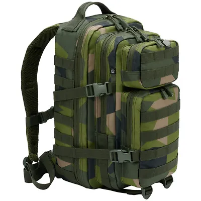 Brandit Us Cooper Rucksack Medium 25L Hunting MOLLE Backpack Swedish M90 Camo • $111.05