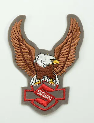 $8 • Buy SUZUKI Logo With EAGLE  Patch From The 1970s • 5   Tall