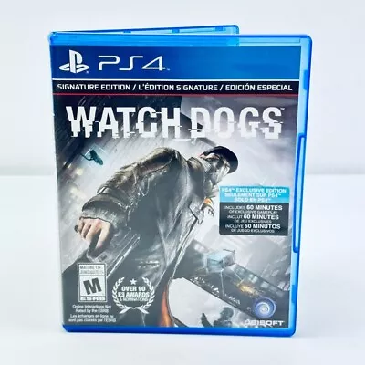 Watch Dogs - PlayStation 4 Game (PS4) PAL 2014 Action Adventure Stealth • $8.95