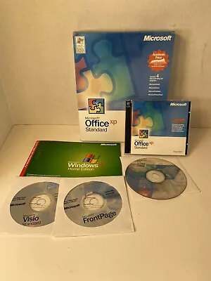 Microsoft Office XP Standard Academic Version 2002 PC Computer Software COMPLETE • $13.99
