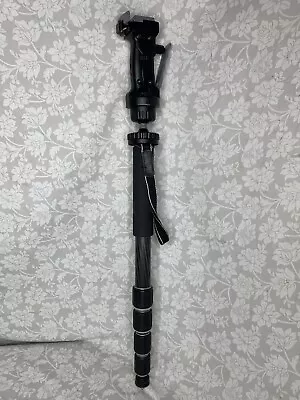 Calumet Carbon Fiber Photography Monopod With HEAD Calumet 28”-81” • $39.99