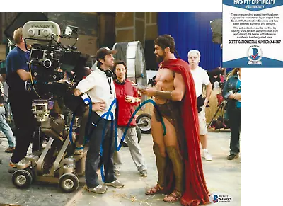 DIRECTOR ZACK SNYDER SIGNED '300' 8x10 MOVIE PHOTO MAN OF STEEL BECKETT BAS COA • $81.99