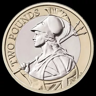 2022 £2 Two Pound Britannia Coin Brilliant Uncirculated UK Royal Mint **OFFER** • £15.95