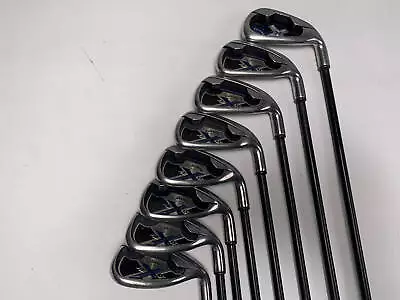 Callaway X-20 Iron Set 4-PW+SW 75g Regular Graphite Mens RH • $261.71