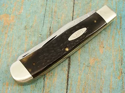 Vintage 9 Dot Case Xx Usa 6254 Jigged Bone Trapper Jack Pocket Knife Knives Tool • $75