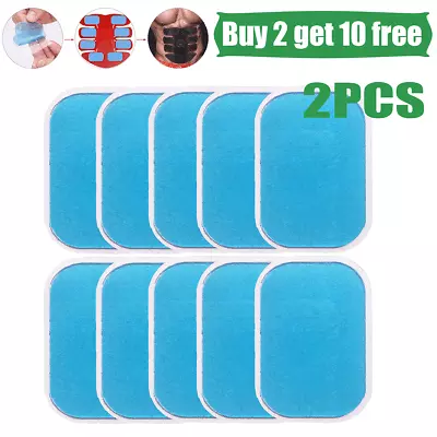 Gel Pads For Muscle Toner Abs Stimulator Electric EMS Machine Toning Belt Sheets • £2.47