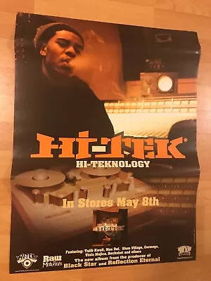 Hi-Tek 18  X 24  Promo Poster Hip Hop Rap Mos Def Talib Kweli RAWKUS J Dilla • $5.99