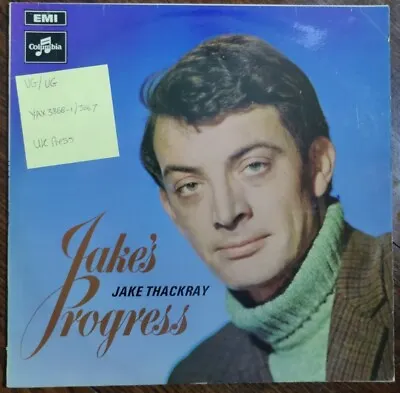 Jake Thackeray Jake's Progress Vinyl Record VG/VG SCX6345 1969  • £19.50