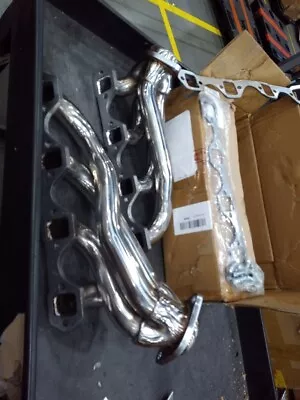 Shorty Headers 1 5/8  For 79-93 Ford Mustang 5.0L V8 Polished Stainless Steel • $105