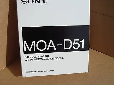 Sony MOA-D51 Disk Clening Kit 5.25 Inch Magnetic-Optical Media Cleaner NEW • $14.99