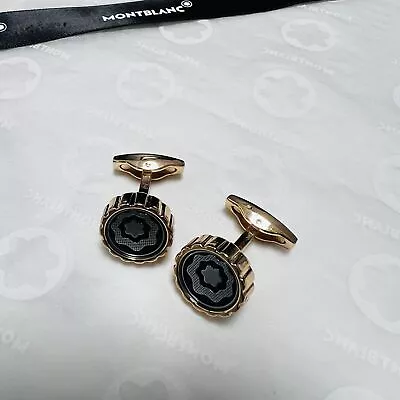 Montblanc Rose Gold Cufflinks Double Starry Sky • $35.99