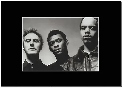 Massive Attack - Hearts Of Darkness        - A4 Matted Mounted Magazine Artwork • £8.99
